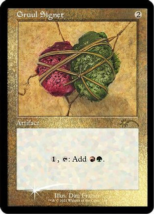 Gruul Signet (Foil Etched) [Secret Lair Drop Series] Foil