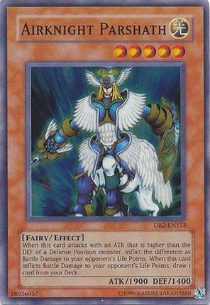 Airknight Parshath [DB2-EN173] Super Rare