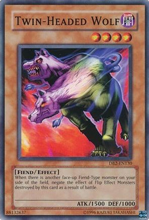 Twin-Headed Wolf (Common / Short Print) [DB2-EN130] Dark Beginning 2 Unlimited