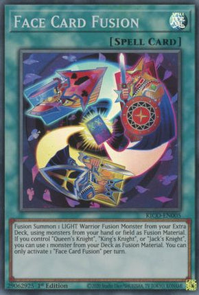 Face Card Fusion (Super Rare) [KICO-EN005] 1st Edition