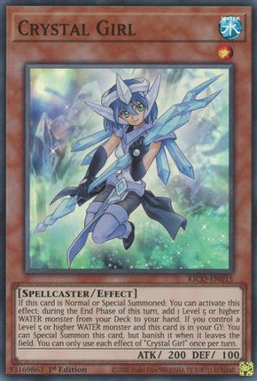 Crystal Girl (Super Rare) [KICO-EN015] 1st Edition