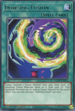 Dowsing Fusion (Rare) [KICO-EN024] 1st Edition