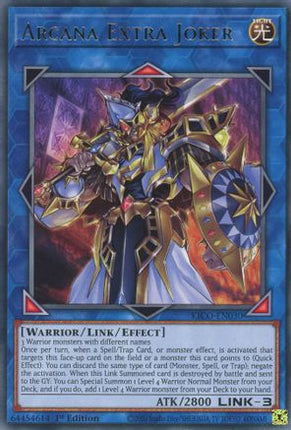 Arcana Extra Joker (Rare) [KICO-EN030] 1st Edition