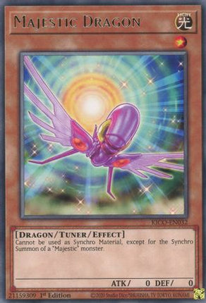 Majestic Dragon (Rare) [KICO-EN032] 1st Edition
