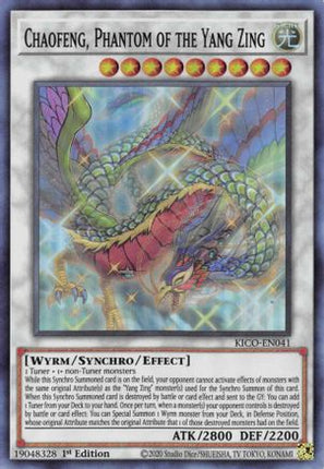 Chaofeng, Phantom of the Yang Zing (Super Rare) [KICO-EN041] 1st Edition