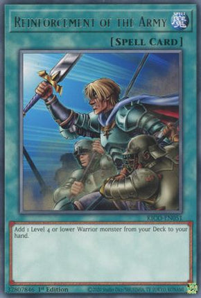 Reinforcement of the Army (Rare) [KICO-EN051] 1st Edition