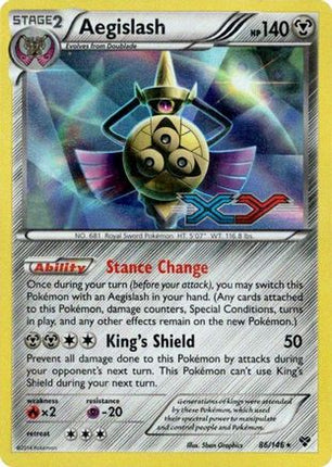 Aegislash - 86/146 (Prerelease) [XY Promos] Holofoil