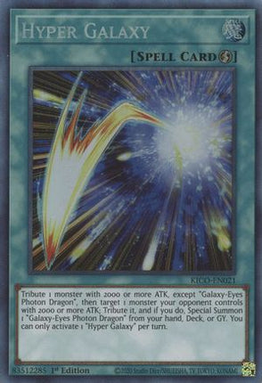 Hyper Galaxy (CR) (Collector's Rare) [KICO-EN021] 1st Edition