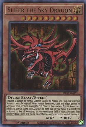 Slifer the Sky Dragon (Ultra Pharaoh's Rare) [KICO-EN063] Ultra Pharaoh’s Rare
