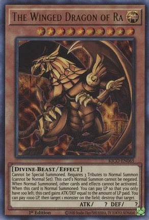 The Winged Dragon of Ra (Ultra Pharaoh's Rare) [KICO-EN065] Ultra Pharaoh’s Rare