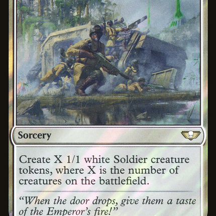 Deploy to the Front [Warhammer 40,000 Commander] Surge Foil