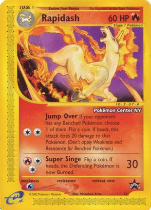 Rapidash [Pokemon Center NY] - 51/null [WoTC Promo]