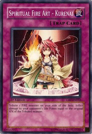 Spiritual Fire Art - Kurenai (Common / Short Print) [CRV-EN052] Cybernetic Revolution 1st Edition