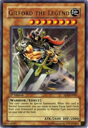 Gilford the Legend (Ultra Rare) [SD5-EN001] Structure Deck: Warrior's Triumph 1st Edition