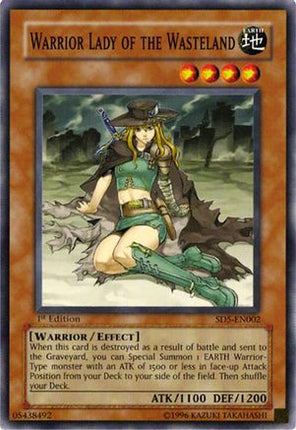 Warrior Lady of the Wasteland (Common / Short Print) [SD5-EN002] Structure Deck: Warrior's Triumph 1st Edition