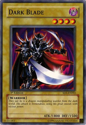 Dark Blade (Common / Short Print) [SD5-EN003] Structure Deck: Warrior's Triumph 1st Edition