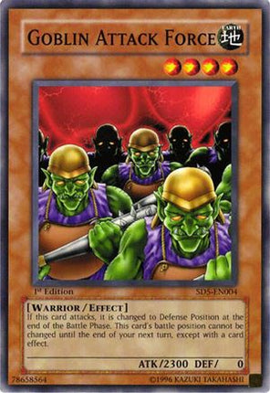 Goblin Attack Force (Common / Short Print) [SD5-EN004] Structure Deck: Warrior's Triumph 1st Edition