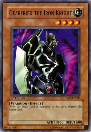 Gearfried the Iron Knight (Common / Short Print) [SD5-EN005] Structure Deck: Warrior's Triumph 1st Edition