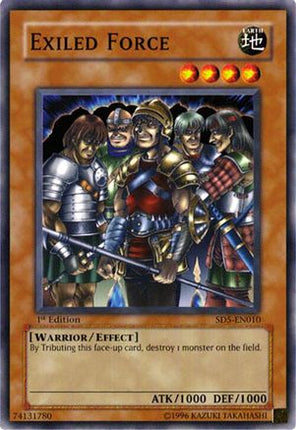 Exiled Force (Common / Short Print) [SD5-EN010] Structure Deck: Warrior's Triumph 1st Edition