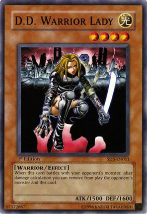 D.D. Warrior Lady (Common / Short Print) [SD5-EN011] Structure Deck: Warrior's Triumph 1st Edition