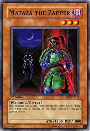 Mataza the Zapper (Common / Short Print) [SD5-EN012] Structure Deck: Warrior's Triumph 1st Edition