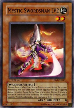 Mystic Swordsman LV2 (Common / Short Print) [SD5-EN013] Structure Deck: Warrior's Triumph 1st Edition
