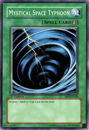 Mystical Space Typhoon (Common / Short Print) [SD5-EN020] Structure Deck: Warrior's Triumph 1st Edition