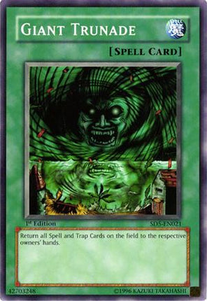 Giant Trunade (Common / Short Print) [SD5-EN021] Structure Deck: Warrior's Triumph 1st Edition