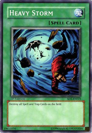 Heavy Storm (Common / Short Print) [SD5-EN023] Structure Deck: Warrior's Triumph 1st Edition