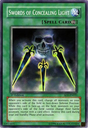 Swords of Concealing Light (Common / Short Print) [SD5-EN031] Structure Deck: Warrior's Triumph 1st Edition