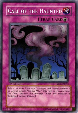 Call Of The Haunted (Common / Short Print) [SD5-EN033] Structure Deck: Warrior's Triumph 1st Edition