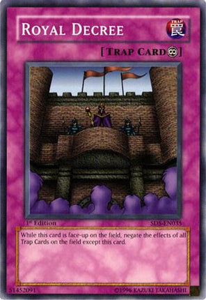 Royal Decree (Common / Short Print) [SD5-EN035] Structure Deck: Warrior's Triumph 1st Edition