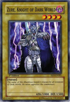 Zure, Knight of Dark World (Common / Short Print) [EEN-EN001] Elemental Energy Unlimited