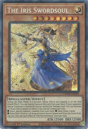 The Iris Swordsoul (Secret Rare) [DAMA-EN009] 1st Edition
