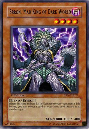 Brron, Mad King of Dark World (Rare) [EEN-EN022] Elemental Energy Unlimited
