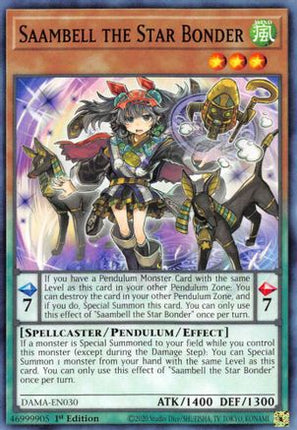Saambell the Star Bonder (Common / Short Print) [DAMA-EN030] 1st Edition