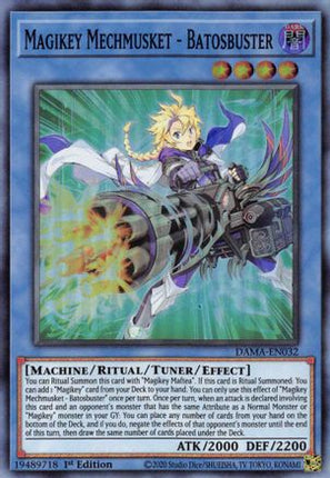 Magikey Mechmusket - Batosbuster (Super Rare) [DAMA-EN032] 1st Edition