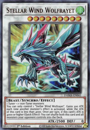 Stellar Wind Wolfrayet (Ultra Rare) [DAMA-EN041] 1st Edition