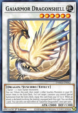 Gaiarmor Dragonshell (Common / Short Print) [DAMA-EN042] 1st Edition