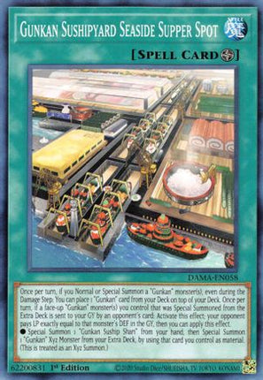 Gunkan Sushipyard Seaside Supper Spot (Common / Short Print) [DAMA-EN058] 1st Edition