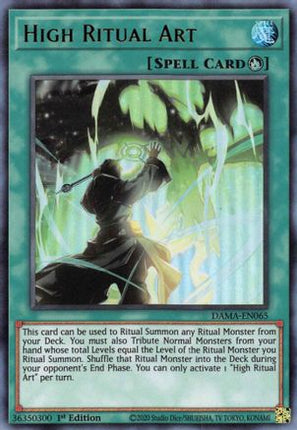 High Ritual Art (Ultra Rare) [DAMA-EN065] 1st Edition