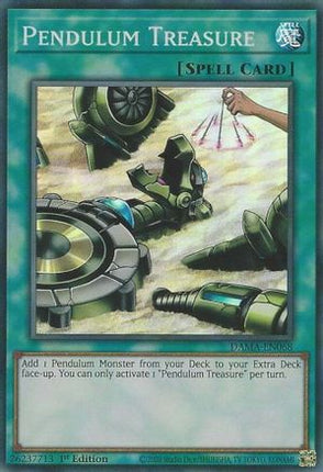 Pendulum Treasure (Super Rare) [DAMA-EN068] 1st Edition