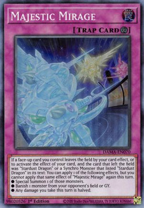 Majestic Mirage (Super Rare) [DAMA-EN070] 1st Edition