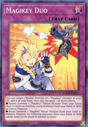 Magikey Duo (Common / Short Print) [DAMA-EN072] 1st Edition