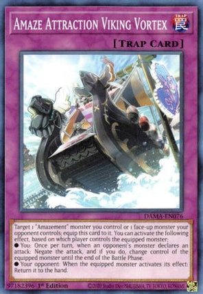 Amaze Attraction Viking Vortex (Common / Short Print) [DAMA-EN076] 1st Edition