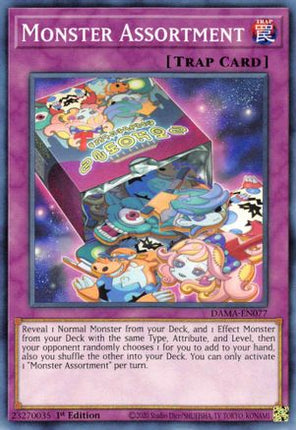 Monster Assortment (Common / Short Print) [DAMA-EN077] 1st Edition