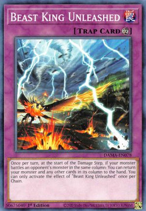 Beast King Unleashed (Common / Short Print) [DAMA-EN078] 1st Edition