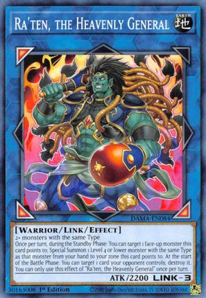 Ra'ten, the Heavenly General (Common / Short Print) [DAMA-EN084] 1st Edition
