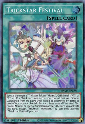 Trickstar Festival (Super Rare) [DAMA-EN098] 1st Edition