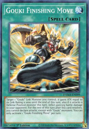 Gouki Finishing Move (Common / Short Print) [DAMA-EN099] 1st Edition